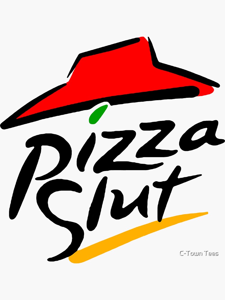 Thumbnail 3 of 3, Sticker, Pizza Slut Sticker designed and sold by Klay70.