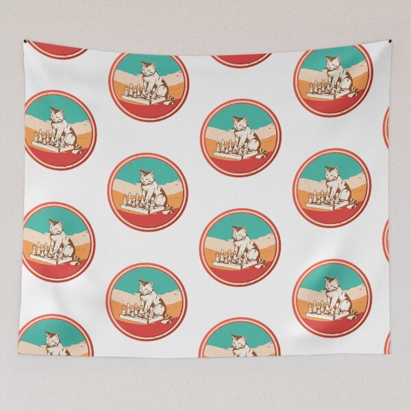 Item preview, Vintage Chessmaster Cat: Intellectual Feline Strategist T-Shirt designed and sold by GorinART.