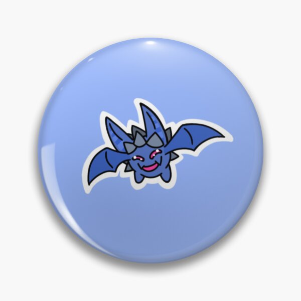 Item preview, Cutsie Blue Rock Batty Slime designed and sold by RosingTeaPebble.
