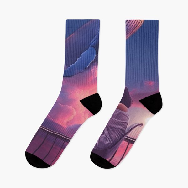 Item preview, "Sky Whales" designed and sold by Grind107.