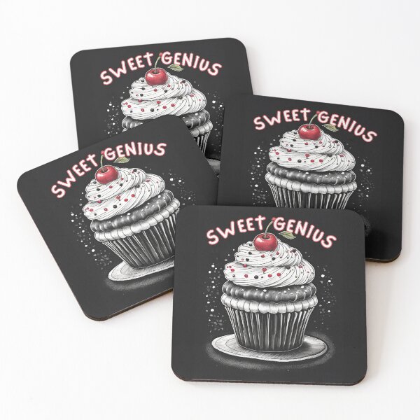 Item preview, Sweet Genius cupcake sketch by CallisC Arts ⭐⭐⭐⭐⭐ designed and sold by CallisC-Arts.