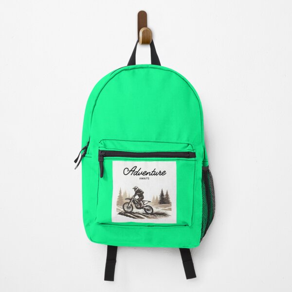 Item preview, Adventure Awaits (Dirtbike) designed and sold by MOTOSHIFT.