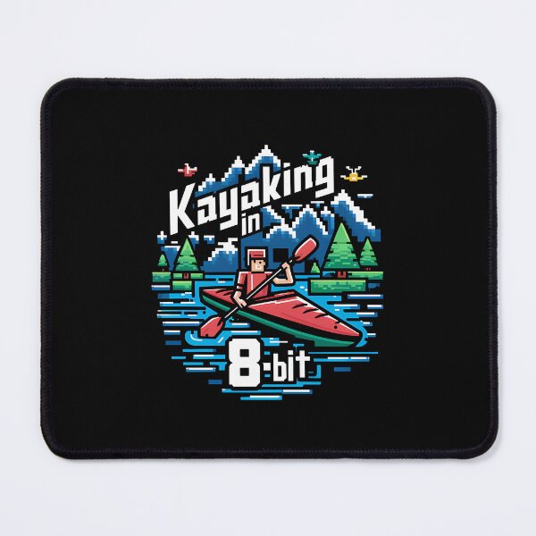 Item preview, Pixel Art Landscape: 8-Bit Kayaking Adventure designed and sold by avinigav.