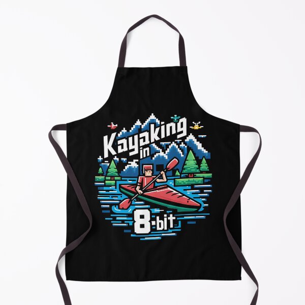 Item preview, Pixel Art Landscape: 8-Bit Kayaking Adventure designed and sold by avinigav.