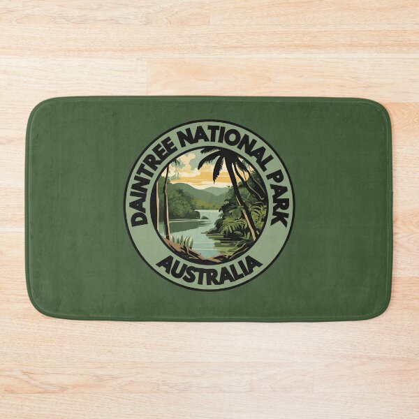 Item preview, Daintree National Park Australia designed and sold by retrotravelart.