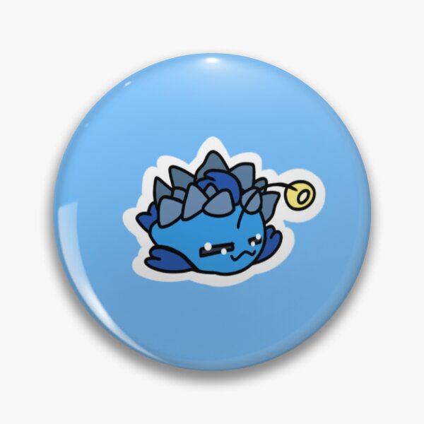 Item preview, Cutsie Blue Angler Rock Slime  designed and sold by RosingTeaPebble.