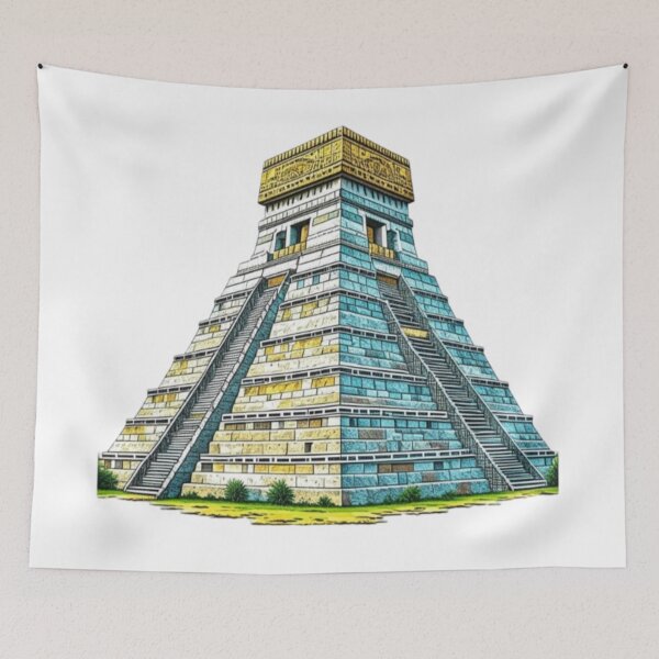 Item preview, Chichen Itza Ancient Wonder Design designed and sold by ChrisTheKindest.