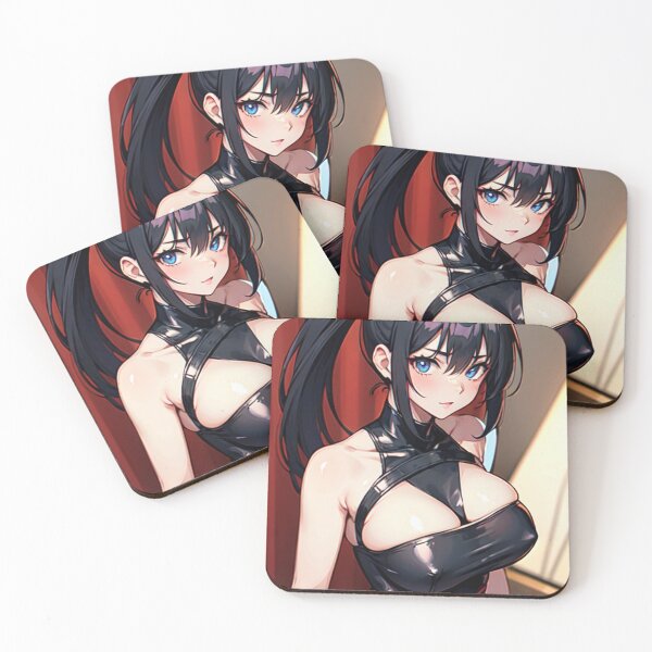 Item preview, Ninja Black Hair Anime Girl designed and sold by kenvel.