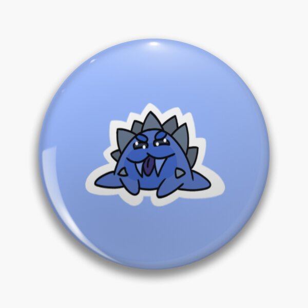 Item preview, Cutsie Blue Rock Saber Slime  designed and sold by RosingTeaPebble.