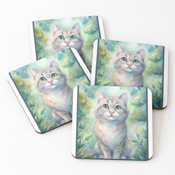Item preview, Adorable Cat Couple: Smiles in Nature designed and sold by pandk25.