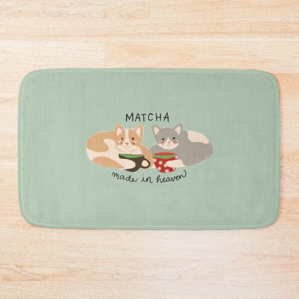 Item preview, Matcha Made in Heaven! Cute Cats with Matcha designed and sold by aaalou.