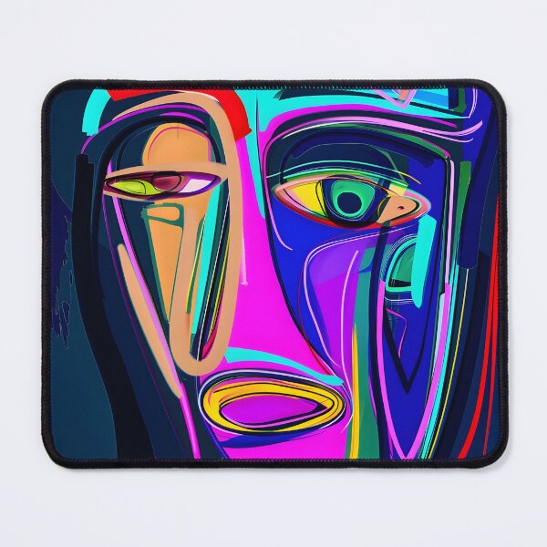 Item preview, Face abstract neon color designed and sold by OneMoreMelt.