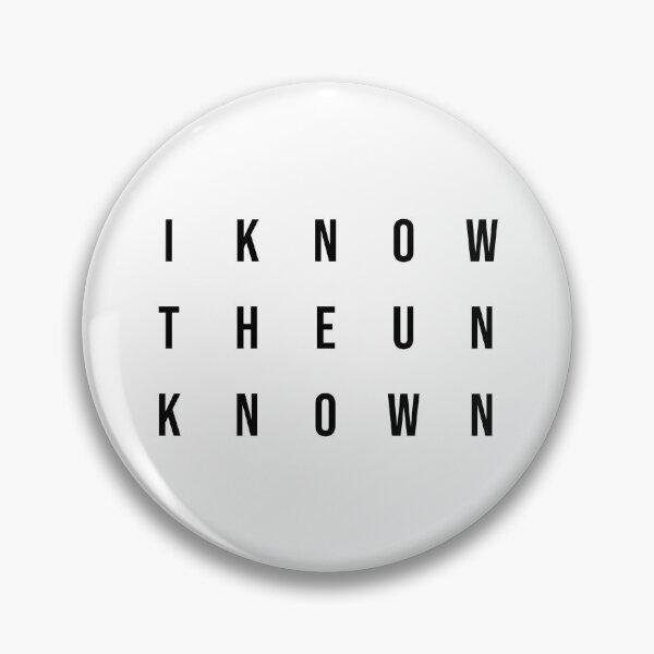 Item preview, Original quote - "I know the unknown" designed and sold by Morgenesh.