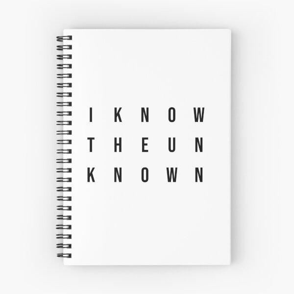 Item preview, Original quote - "I know the unknown" designed and sold by Morgenesh.