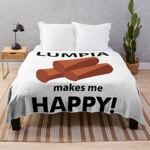 Item preview, Lumpia Makes Me Happy Lumpia designed and sold by Nisha Prabhu.