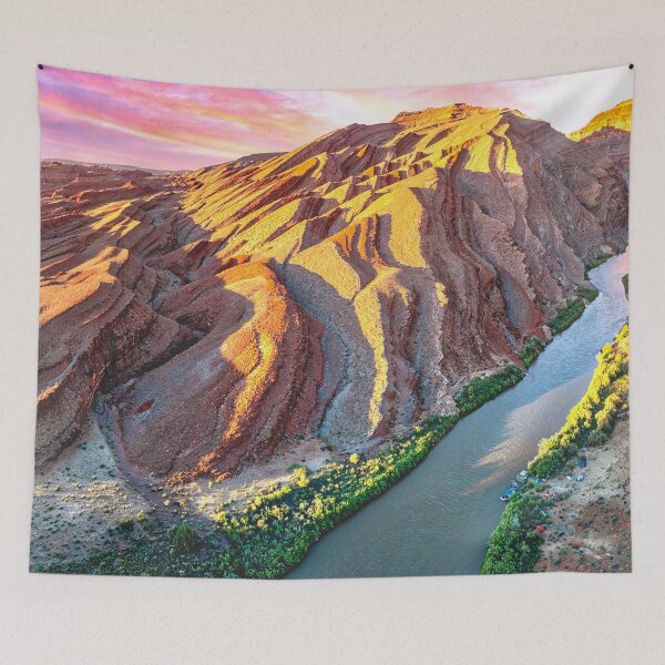 Item preview, Golden Hour Glow on Layered Rock Formations designed and sold by Rocky Mountain Artistry.