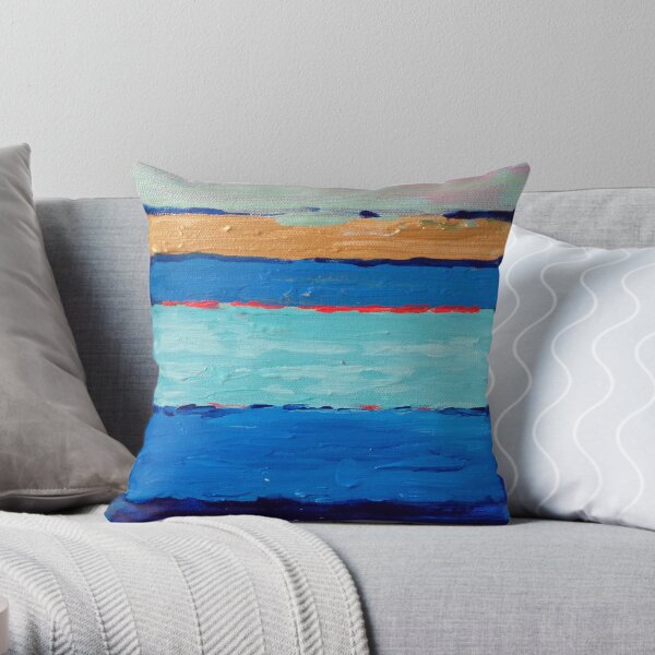 Sea and Ocean Throw Pillow
