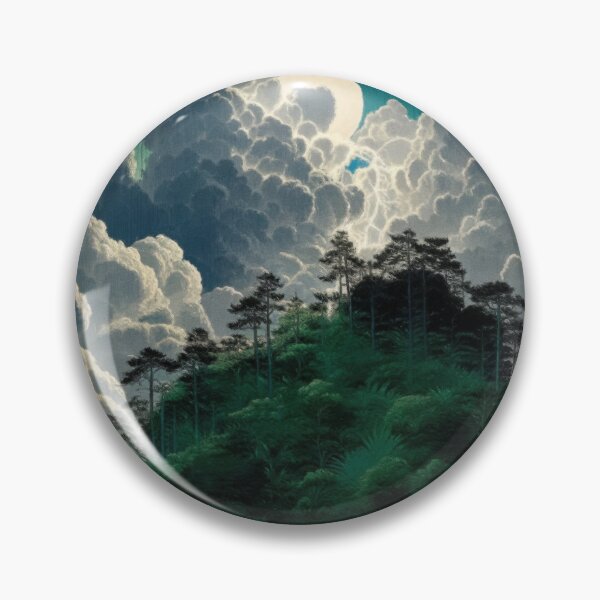 Item preview, Emerging from the Waters - A Contemporary Ukiyo-e Nature Landscape designed and sold by Kijiermono.