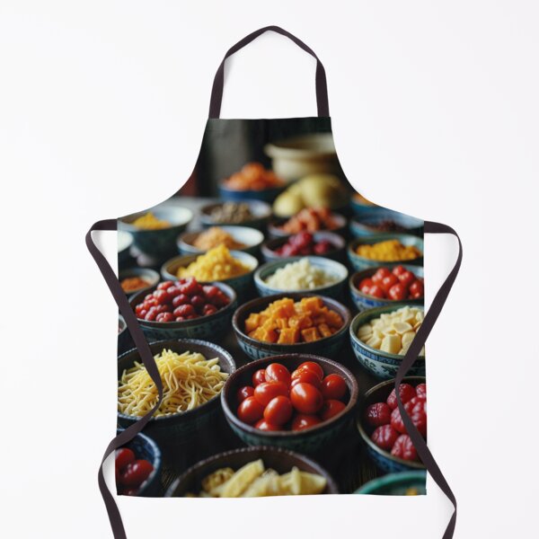 Item preview, Kitchen side delicacy around the world food wallpaper designed and sold by mikaws.
