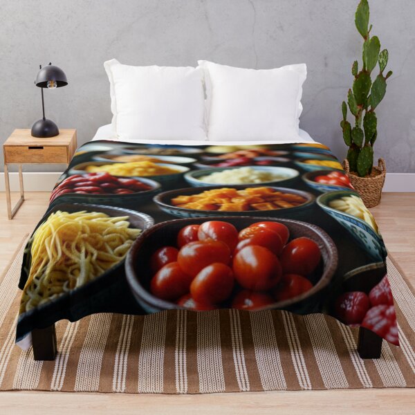 Item preview, Kitchen side delicacy around the world food wallpaper designed and sold by mikaws.