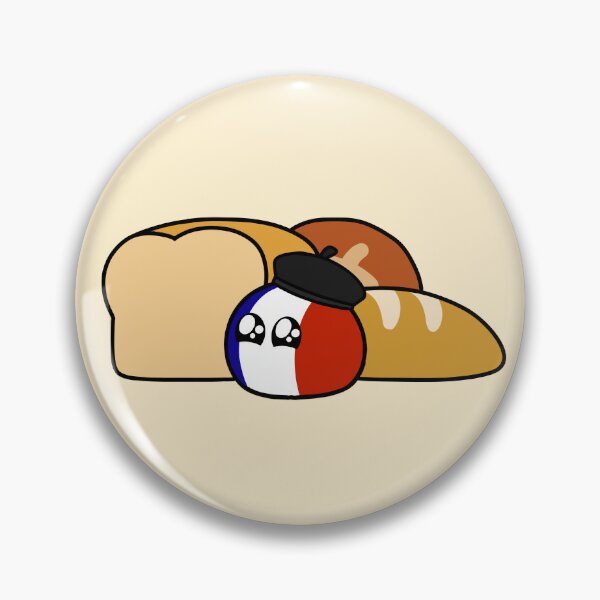 Item preview, france bread designed and sold by Countryballs Shop.