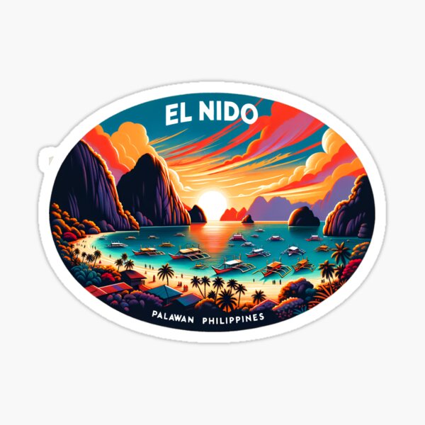 Aperçu de l'œuvre El Nido Palawan Philippines créée et vendue par LoveLabDesign.