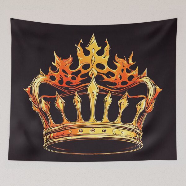 Item preview, Flaming Crown Majesty 3 designed and sold by Tom-Johnson.
