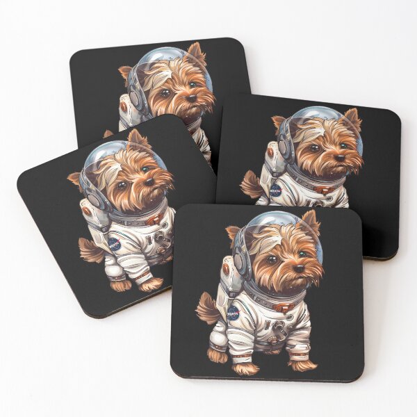 Item preview, Captain Bentley : YORKIE ASTRONAUT sit designed and sold by Zen Candy 3000 Travis Nicholas Zariwny.