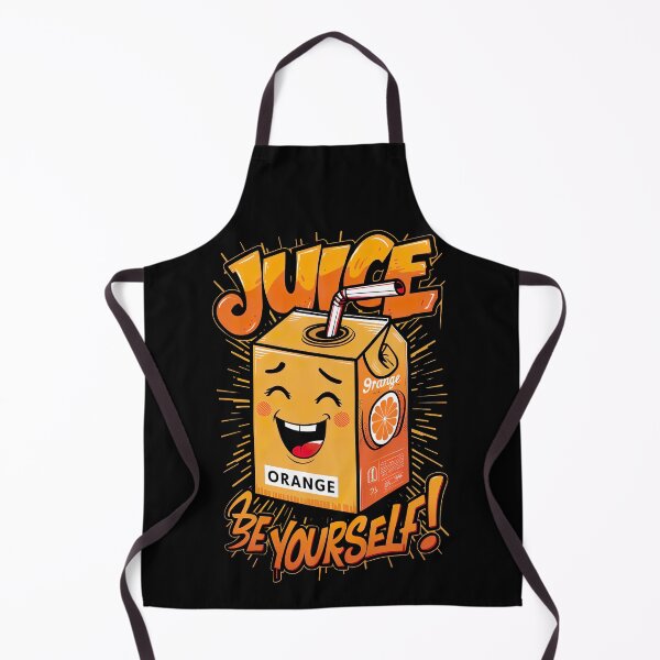 Item preview, Juice Be Yourself Funny Orange Juice Pun designed and sold by ShanikaTutson.