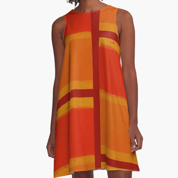 Imagining Rothko I A-Line Dress