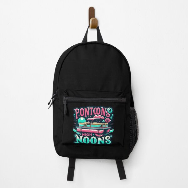 Item preview, Pontoons And High Noons Funny Summer Boat Meme designed and sold by Dressed For Duty.