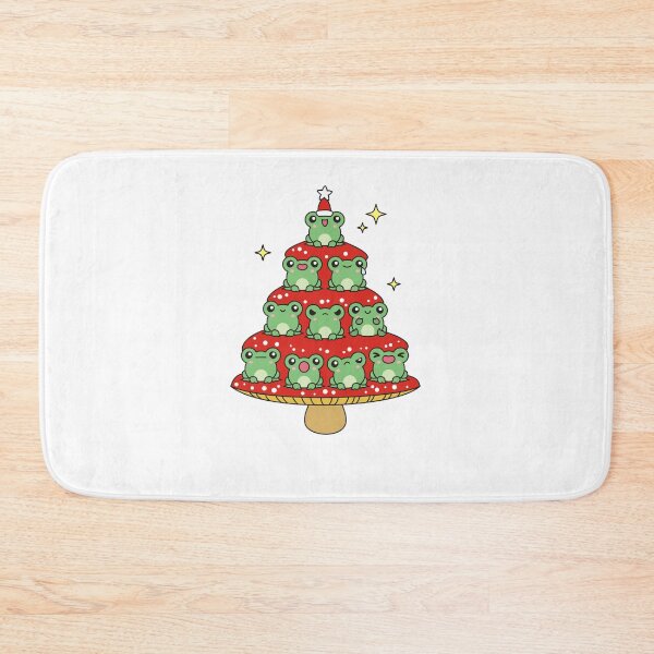 Item preview, Frogs on Xmas Tree designed and sold by EmeraldeaArt.