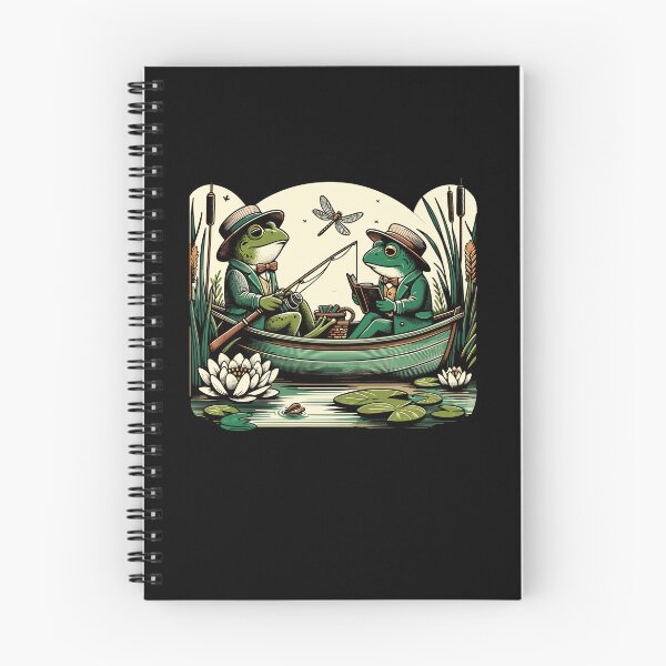 Item preview, Cottagecore Aesthetic Frog Vintage Toad Fishing designed and sold by Dressed For  Duty.