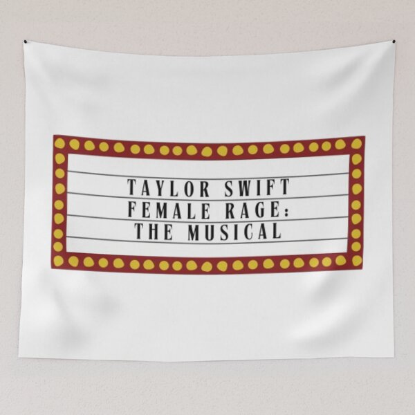 Item preview, female rage: the musical in cinemas - Taylor Swift designed and sold by stainedauroras.