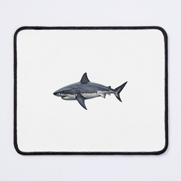 Item preview, blue and white shark fish designed and sold by SOUFIANE1991.