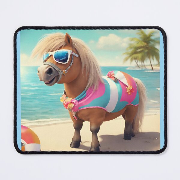 Item preview, Fat Pony enjoying Beachtime designed and sold by Ann-Marle.