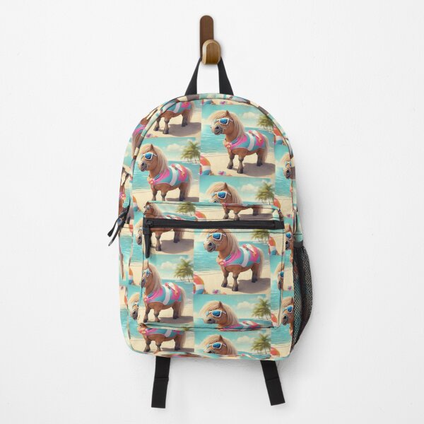 Item preview, Fat Pony enjoying Beachtime designed and sold by Fat Pony.