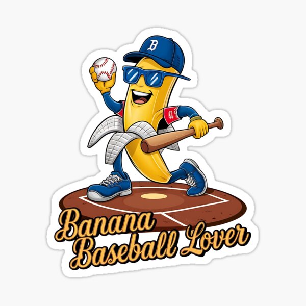 Item preview, Banana baseball - Banana baseball lover designed and sold by JansenGS.