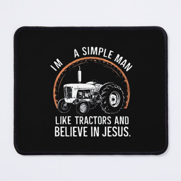 Item preview, JESUS FARMER". I am a simple man  designed and sold by Obinne.