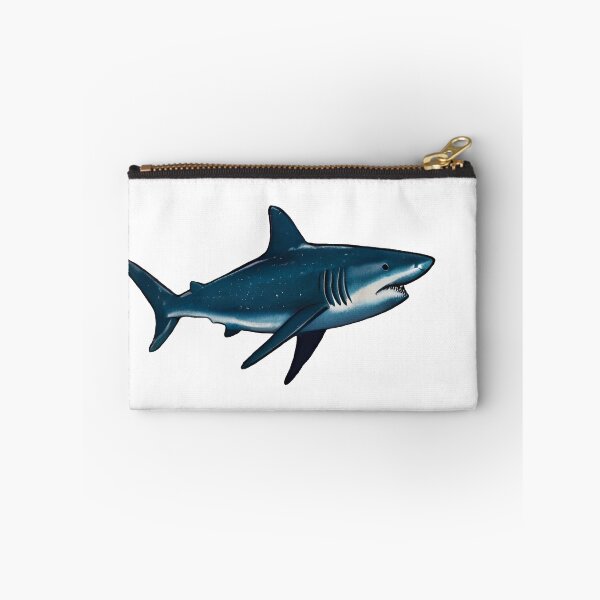 Item preview, blue and white shark fish  designed and sold by SOUFIANE1991.