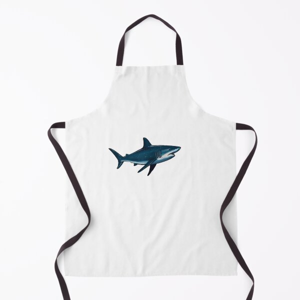 Item preview, blue and white shark fish designed and sold by SOUFIANE1991.