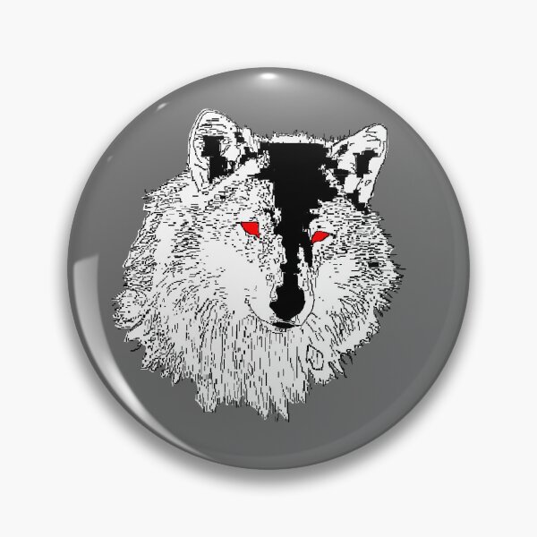 Item preview, wolf head wildlife art nature inspired wild beauty designed and sold by 4rpixs.