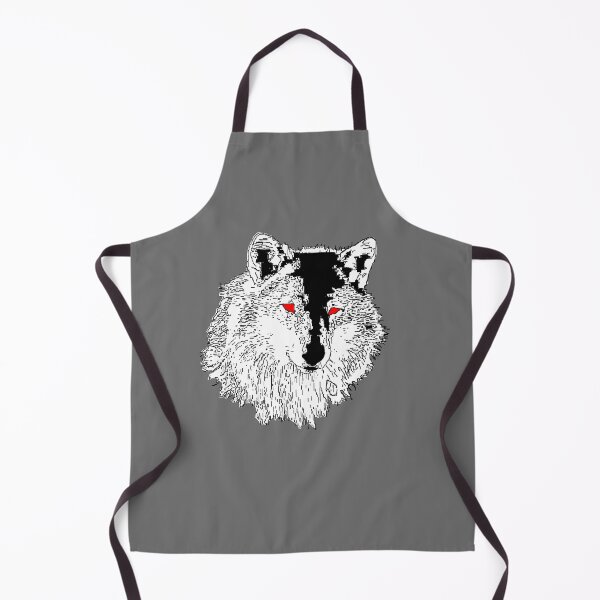 Item preview, wolf head wildlife art nature inspired wild beauty designed and sold by 4rpixs.