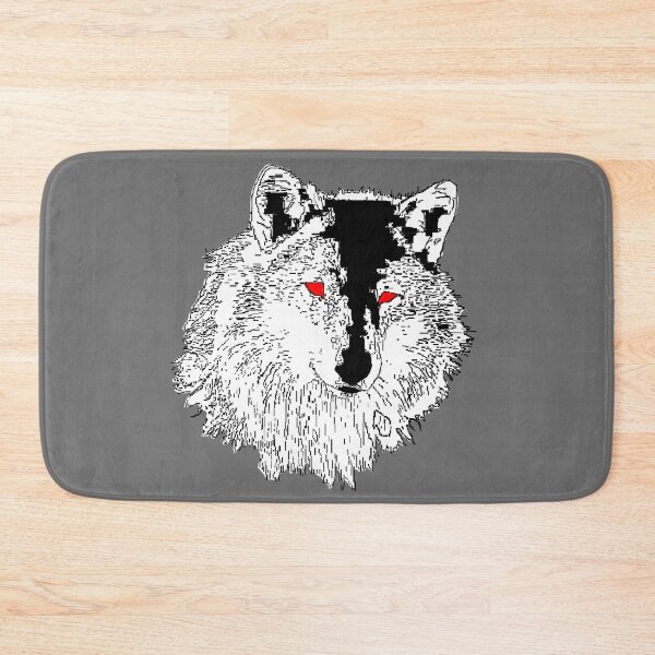 Item preview, wolf head wildlife art nature inspired wild beauty designed and sold by 4rpixs.