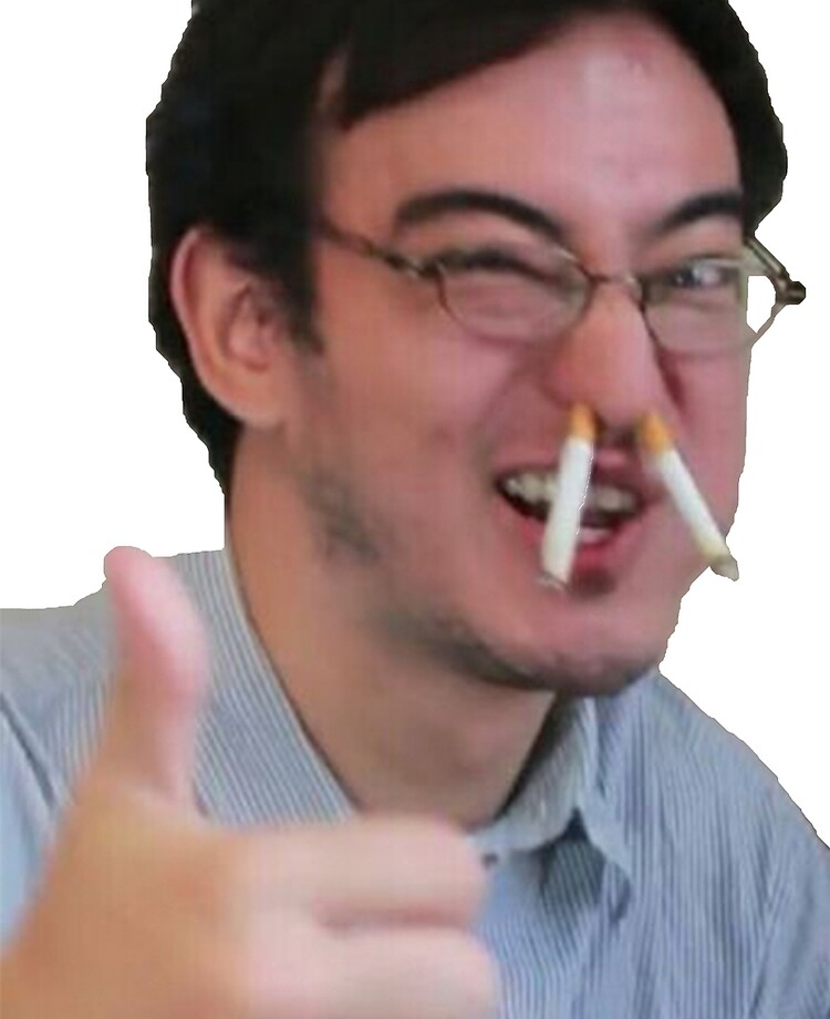 Filthy Frank Thumbs Up Ciggarette Ipad Case Skin By Penstareoutlet Redbubble