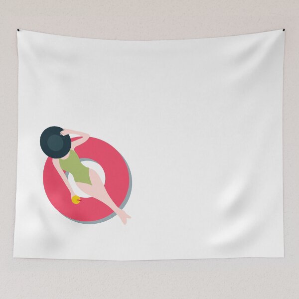 Item preview, A woman in a swimming suit with a tube designed and sold by imsoyoon.