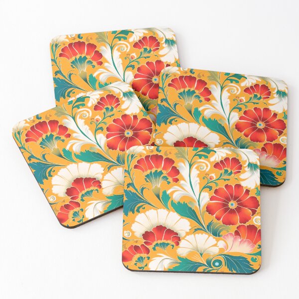 Item preview,  Norwegian Telemark Rosemaling,traditional folk art elements. designed and sold by Madebysomeny.