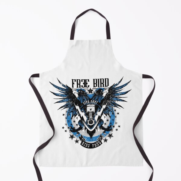 Item preview, Free bird, live fast ride free motivational bikers eagle designed and sold by wildTrack---.