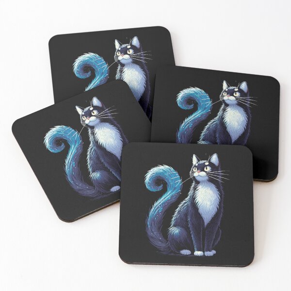 Item preview, Cat Galaxy, beautiful cute blue cat designed and sold by cutenesss.