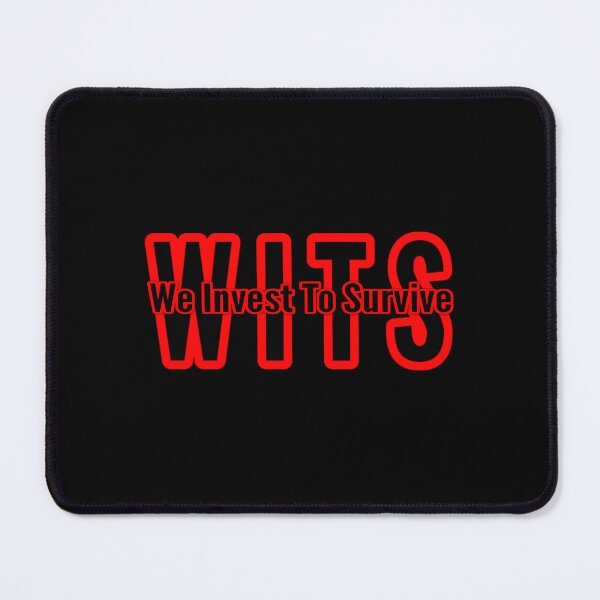 Item preview, W.I.T.S. We Invest To Survive designed and sold by ghostblack305.